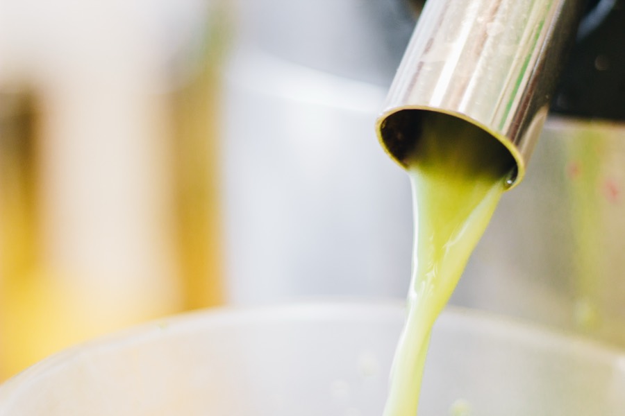 Fresh juice pour at Green Lane Co.