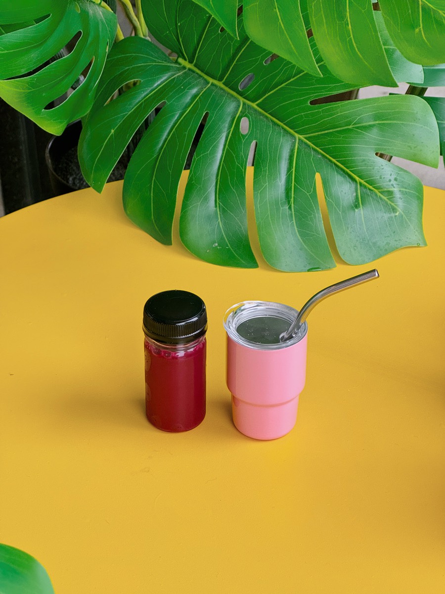 Juice shot at Green Lane Co.